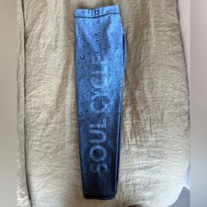 Vintage Soulcycle zara terez water drop leggings